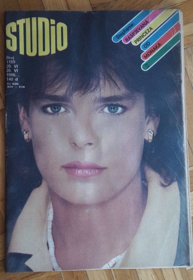 STUDIO (Yugo) magazine side cover Issue 1159 20 June 1986