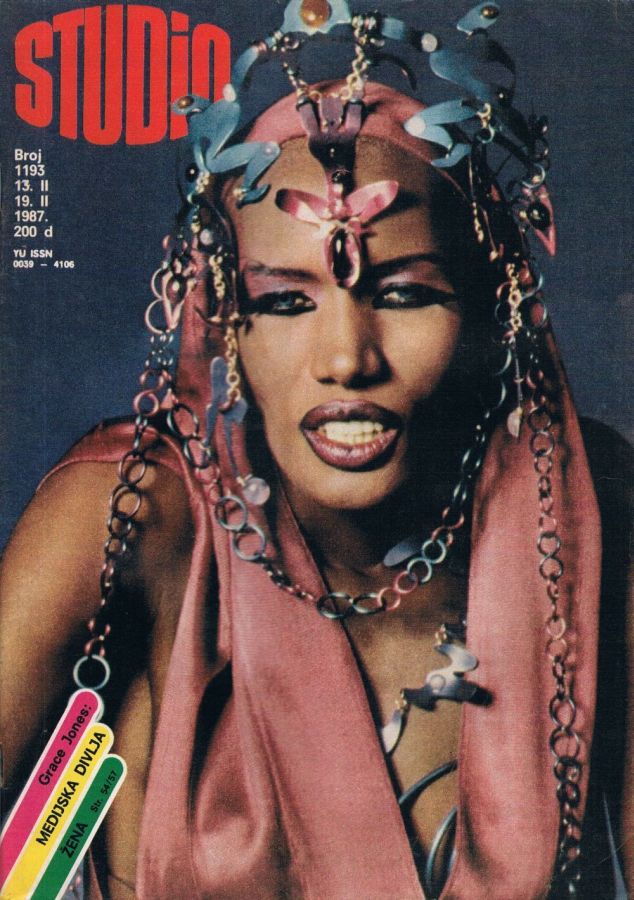 STUDIO (Yugo) magazine side cover Issue 1193 13 February 1987