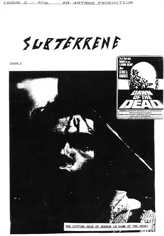 SUBTERRENE magazine side cover Issue 2   