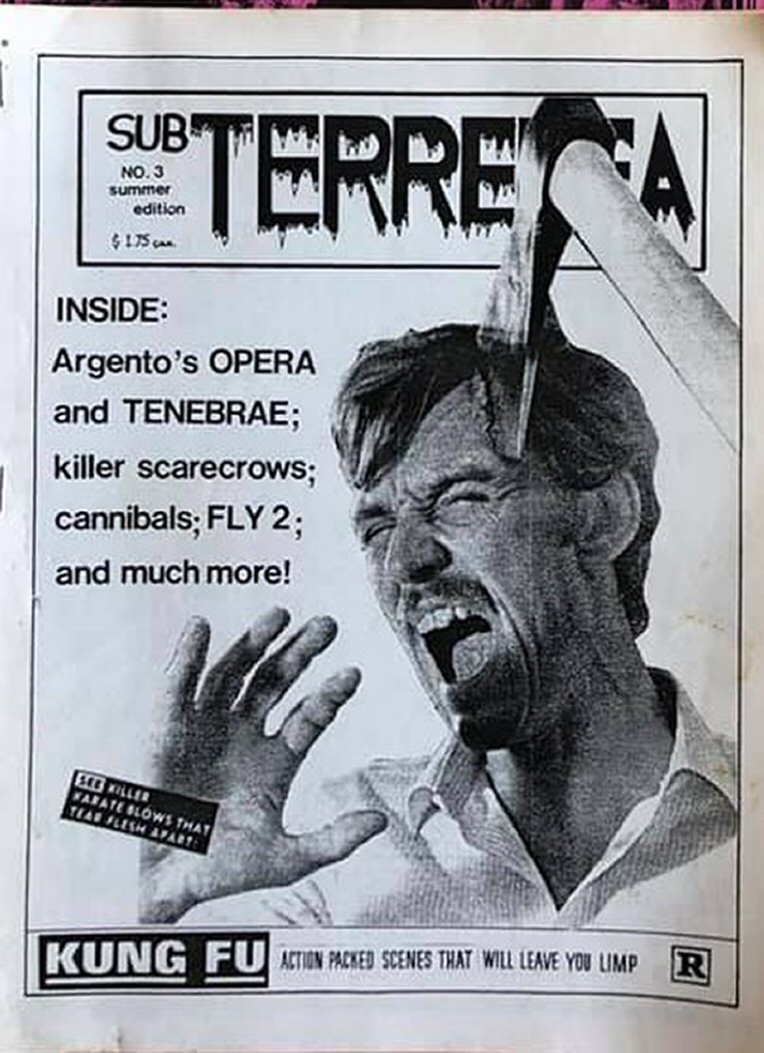 SUBTERRENEA magazine side cover Issue 3   