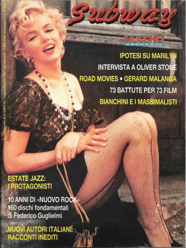 SUBWAY magazine side cover Issue 114/115 July/August 1987