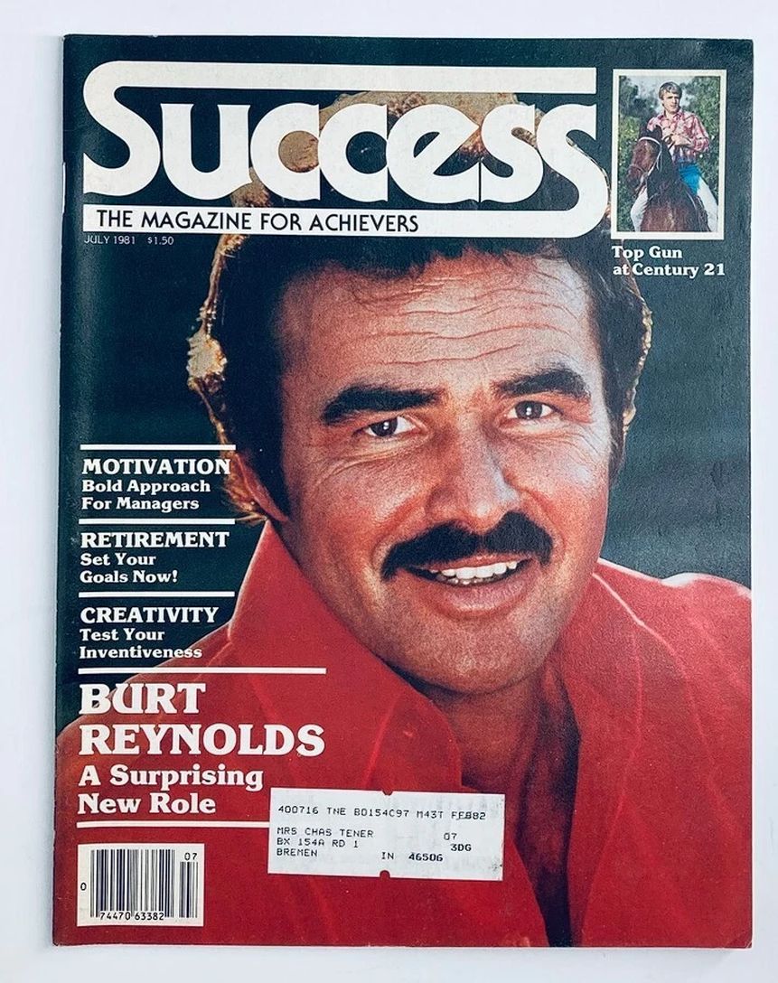 SUCCESS USA magazine side cover  July 1981