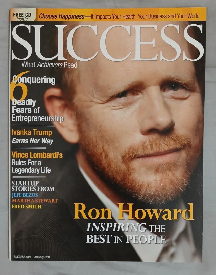 SUCCESS USA magazine side cover  January 2011