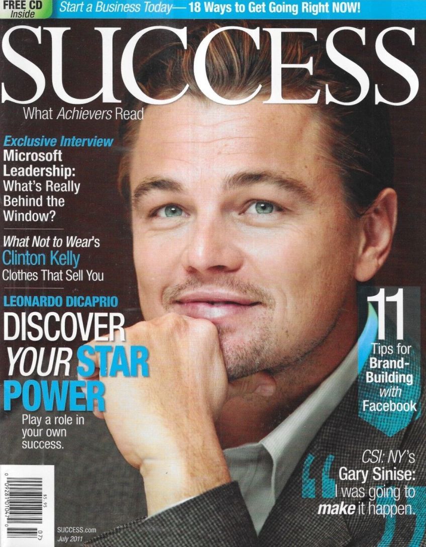 SUCCESS USA magazine side cover  July 2011