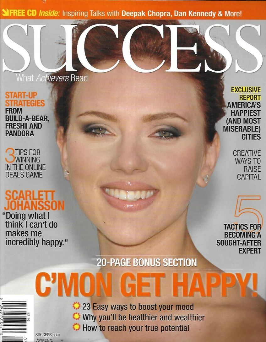 SUCCESS USA magazine side cover  June 2012