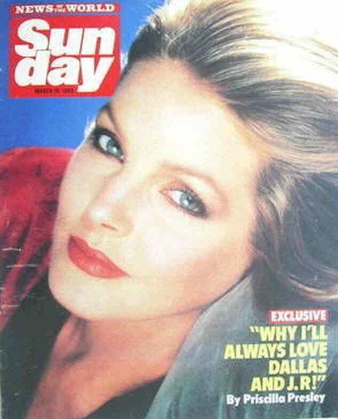 NEWS OF THE WORLD SUNDAY magazine side cover 16 May 1986