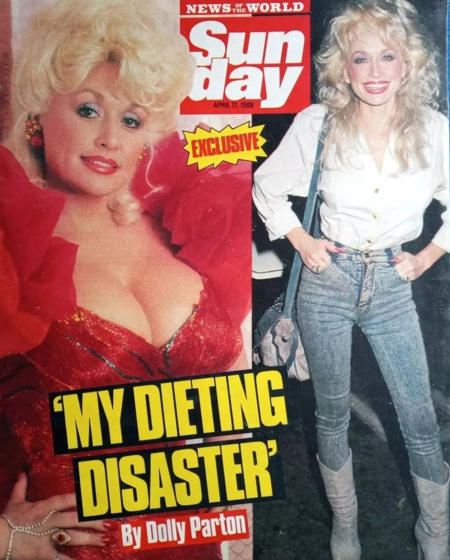 NEWS OF THE WORLD SUNDAY magazine side cover 27 April 1988
