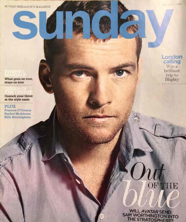 SUNDAY HERALD MAGAZINE magazine side cover  December 2009