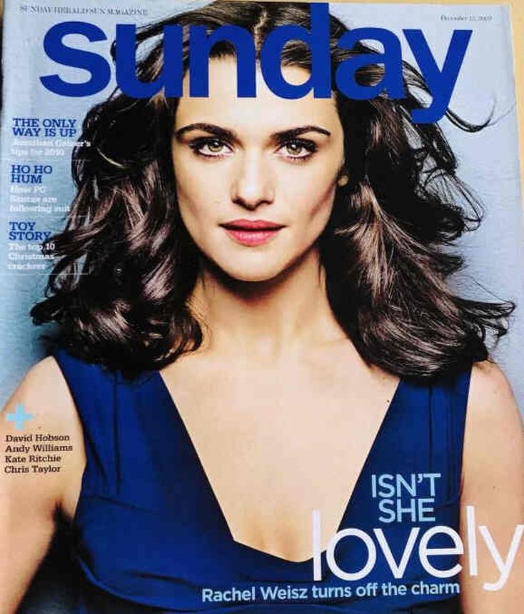 SUNDAY HERALD MAGAZINE magazine side cover 13 December 2009