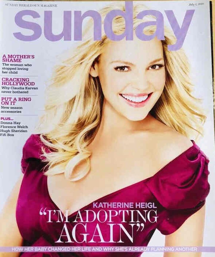 SUNDAY HERALD MAGAZINE magazine side cover 4 July 2010