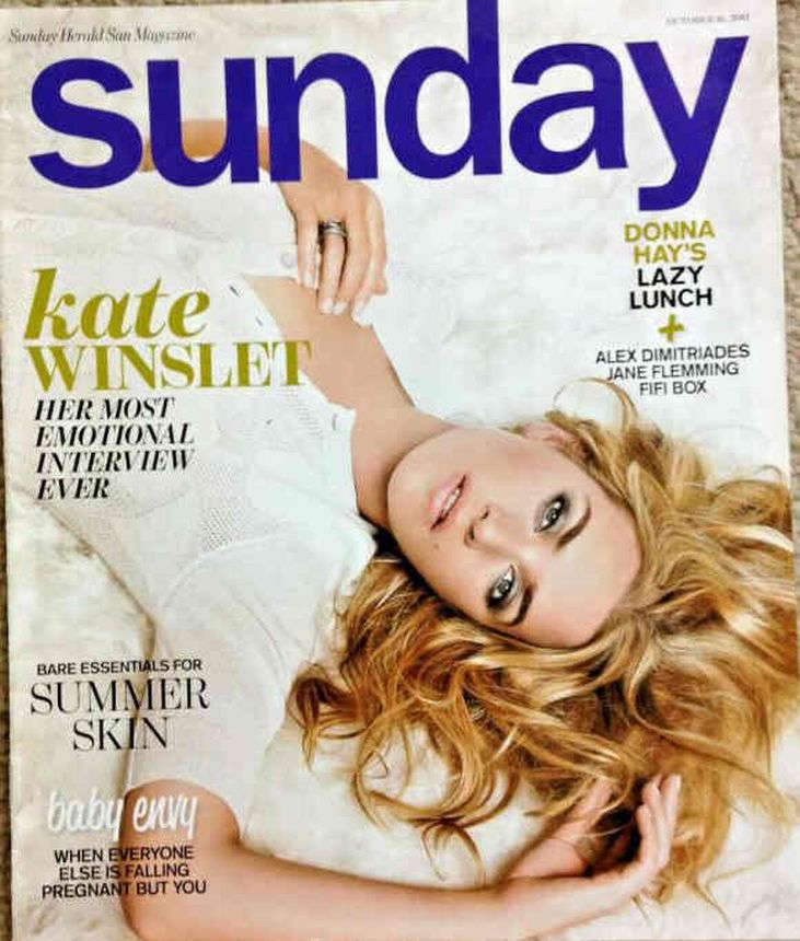 SUNDAY HERALD MAGAZINE magazine side cover 26 October 2011