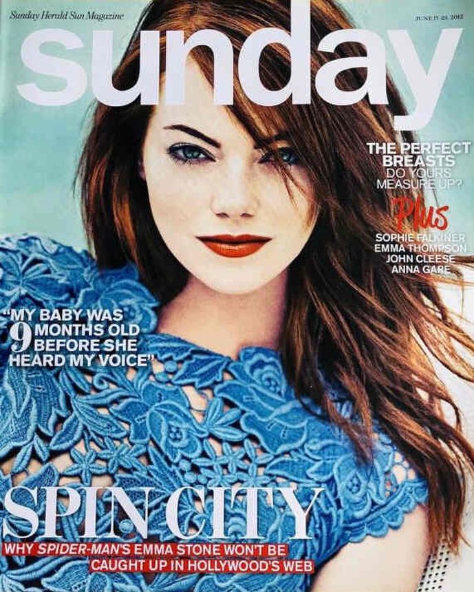 SUNDAY HERALD MAGAZINE magazine side cover 17 June 2012