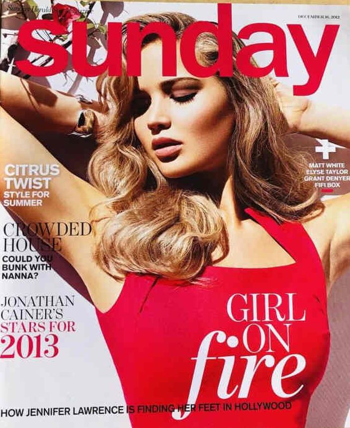 SUNDAY HERALD MAGAZINE magazine side cover 16 December 2012