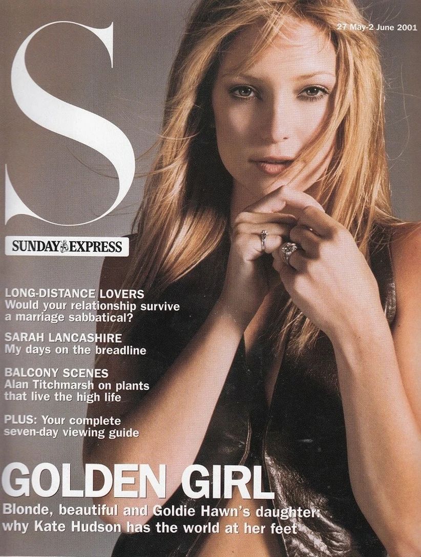SUNDAY EXPRESS S MAGAZINE magazine side cover 27 May 2001