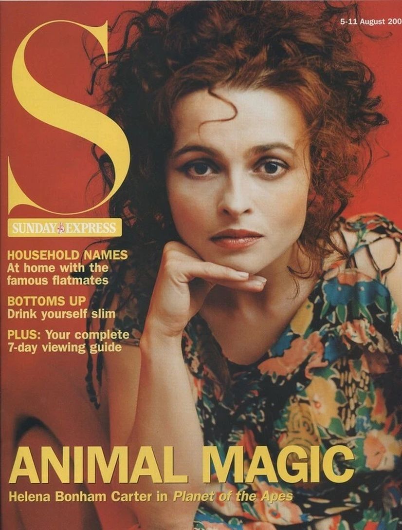 SUNDAY EXPRESS S MAGAZINE magazine side cover 5 August 2001