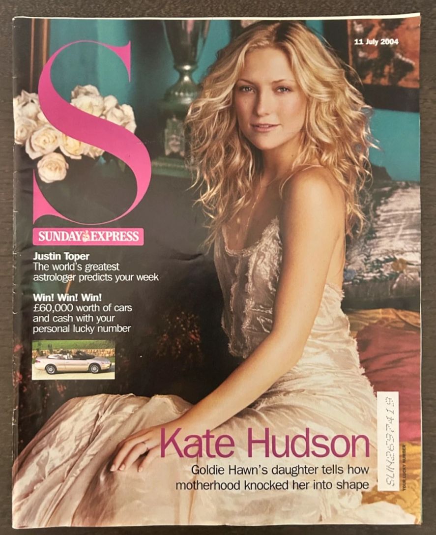 SUNDAY EXPRESS S MAGAZINE magazine side cover 11 July 2004