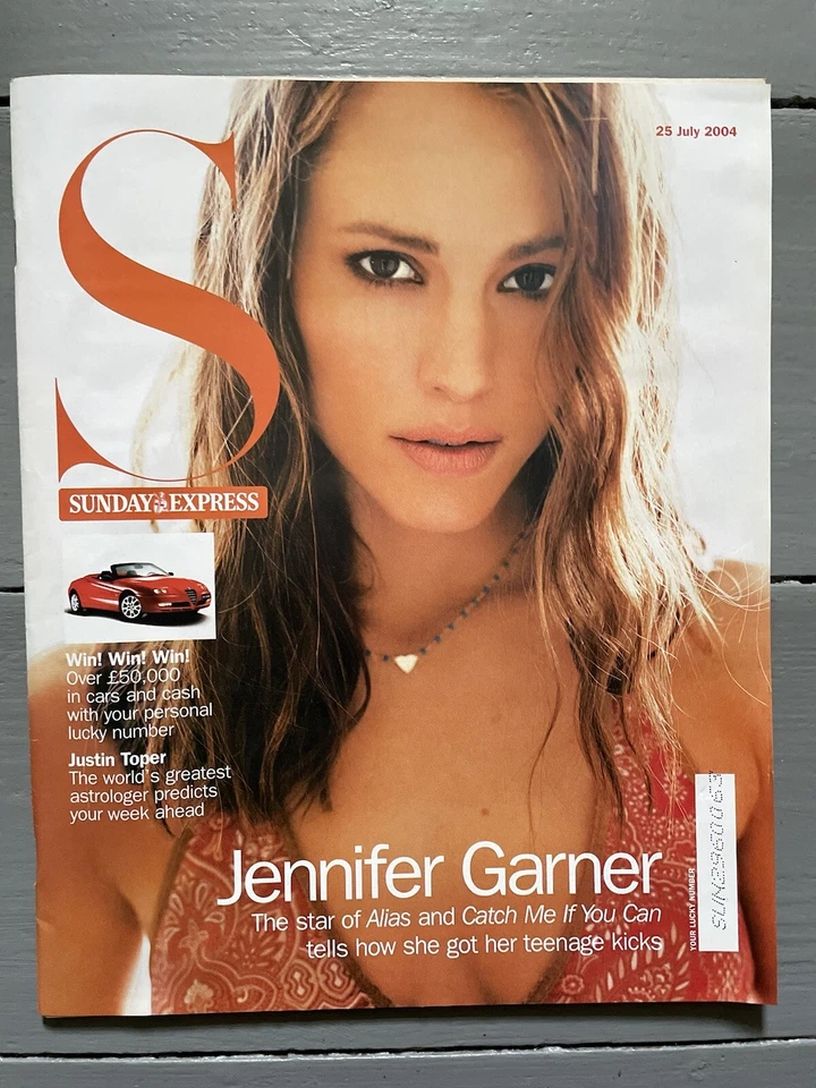 SUNDAY EXPRESS S MAGAZINE magazine side cover 25 July 2004