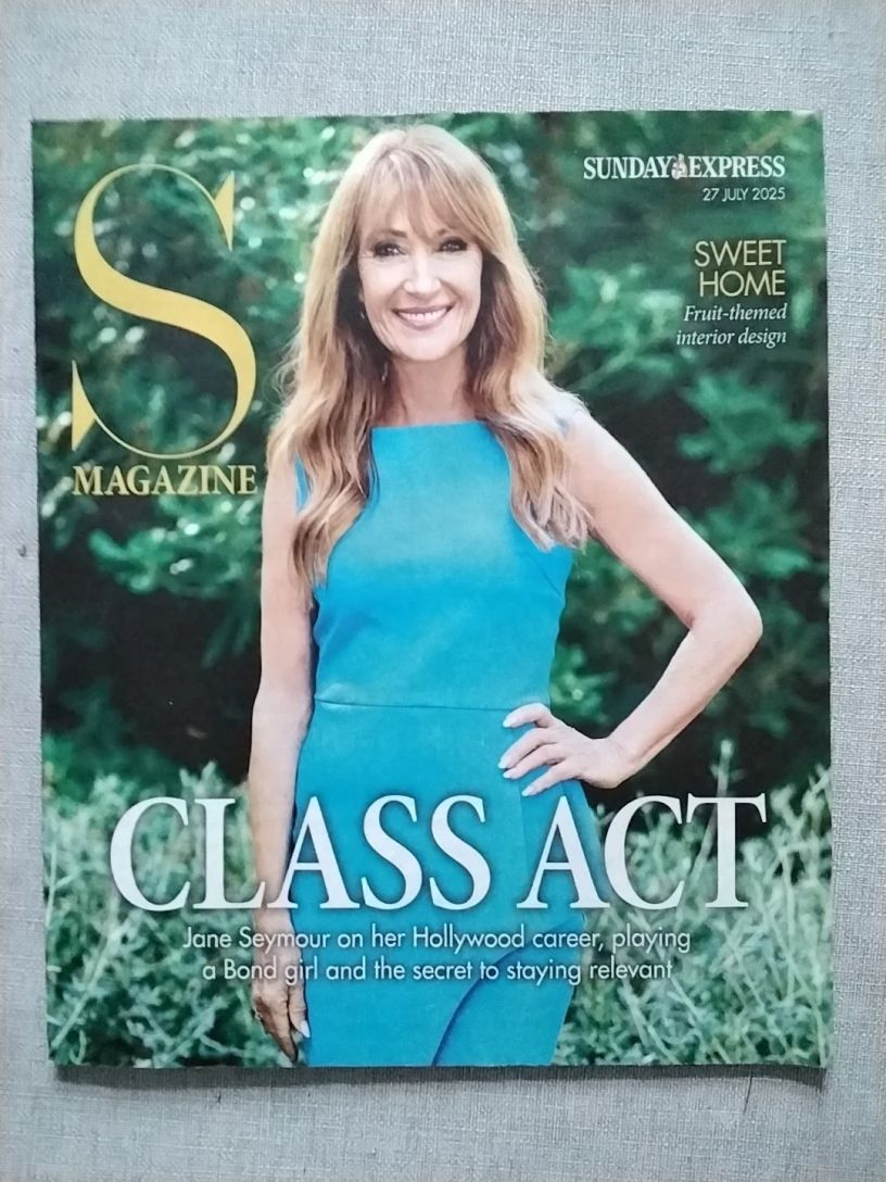 SUNDAY EXPRESS S MAGAZINE magazine side cover 27 July 2025