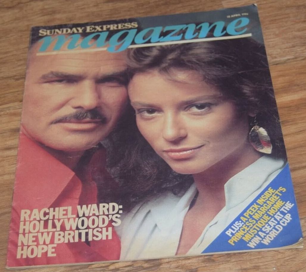 SUNDAY EXPRESS S MAGAZINE magazine side cover  April 1982