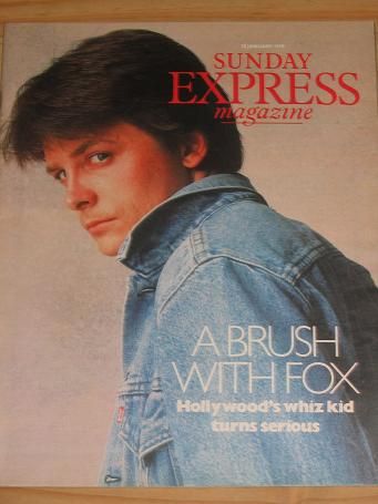 SUNDAY EXPRESS S MAGAZINE magazine side cover 28 January 1990