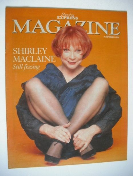 SUNDAY EXPRESS S MAGAZINE magazine side cover 4 September 1994