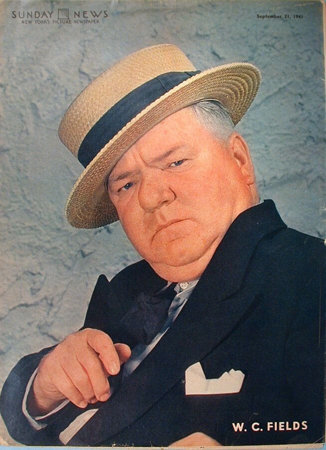 W.C. Fields magazine cover