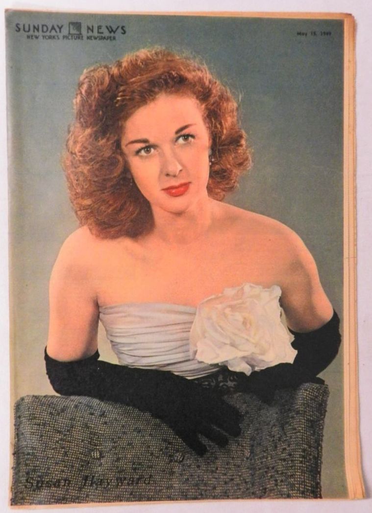 SUNDAY NEWS magazine side cover 15 May 1949