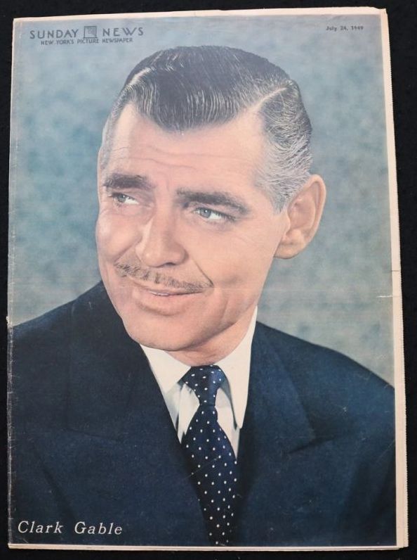 SUNDAY NEWS magazine side cover 24 July 1949
