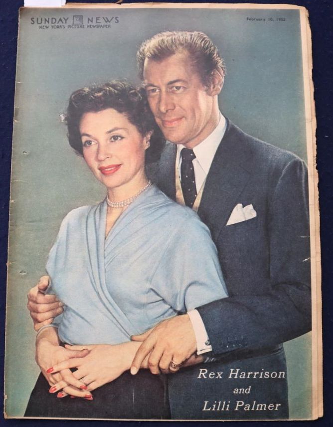 SUNDAY NEWS magazine side cover 10 February 1952