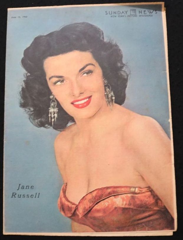 SUNDAY NEWS magazine side cover 15 June 1952