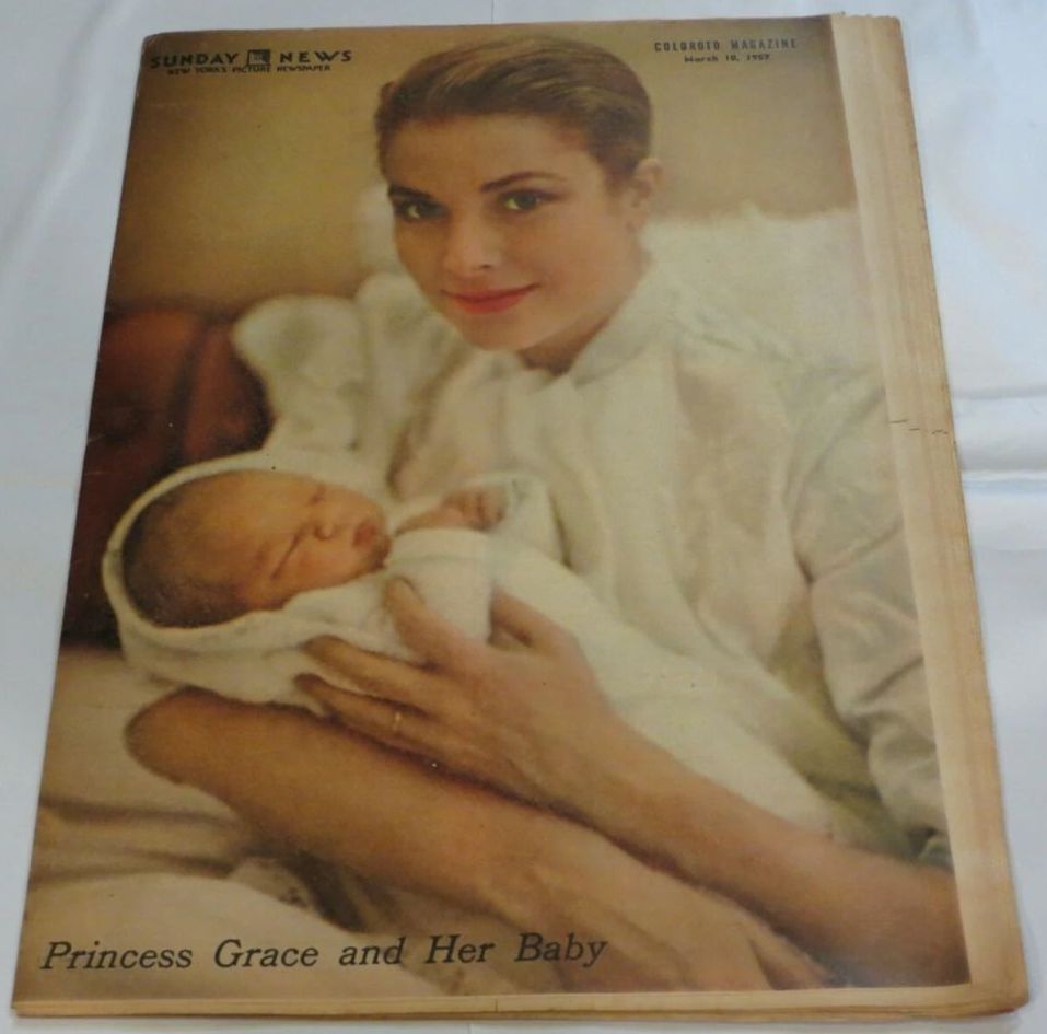 SUNDAY NEWS magazine side cover 10 March 1957