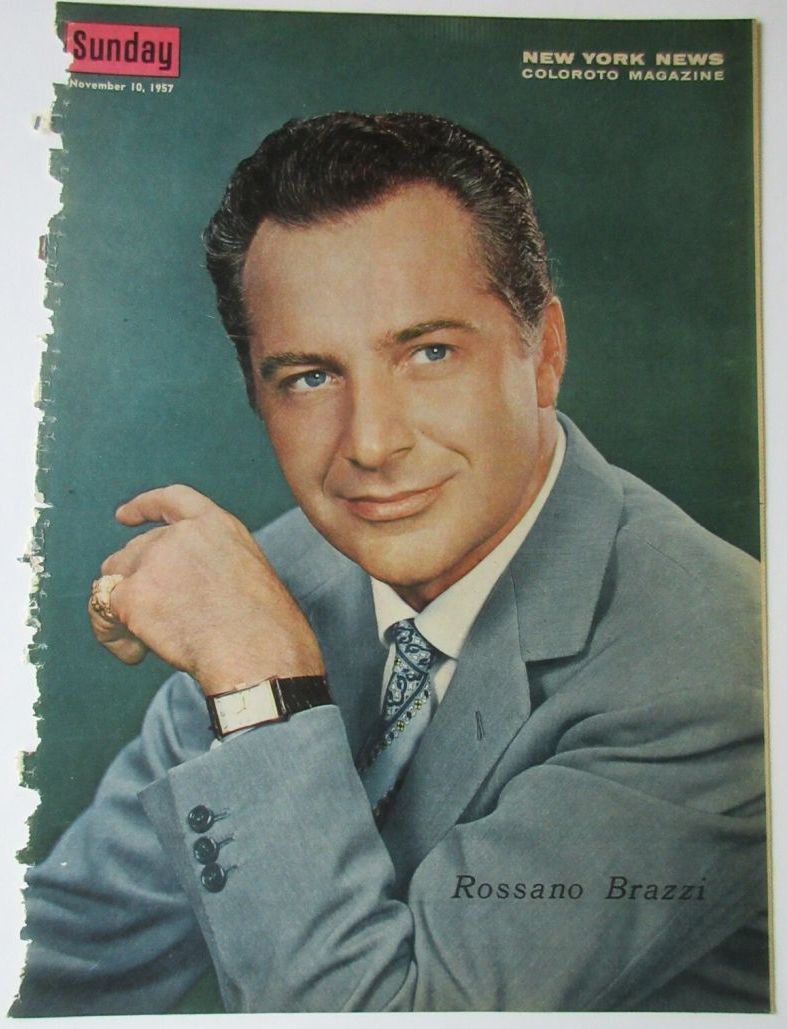 SUNDAY NEWS magazine side cover 10 November 1957
