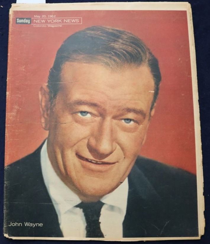 SUNDAY NEWS magazine side cover 20 May 1962
