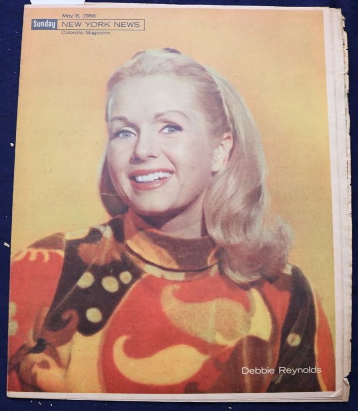 SUNDAY NEWS magazine side cover 8 May 1966