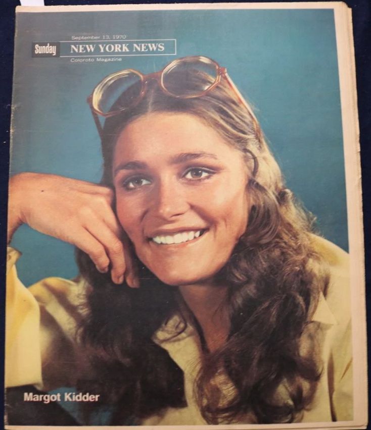 SUNDAY NEWS magazine side cover 13 September 1970