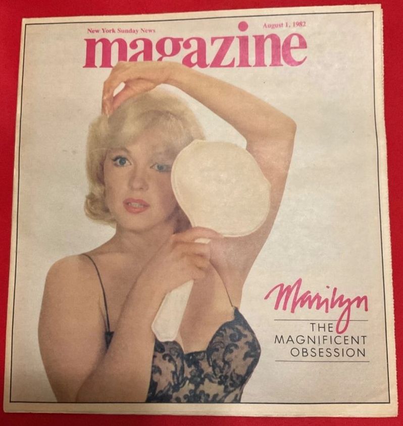 SUNDAY NEWS magazine side cover 8 January 1982