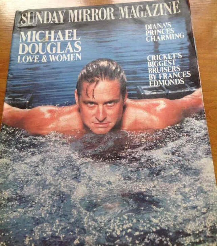 SUNDAY MIRROR MAGAZINE magazine side cover 21 January 1990