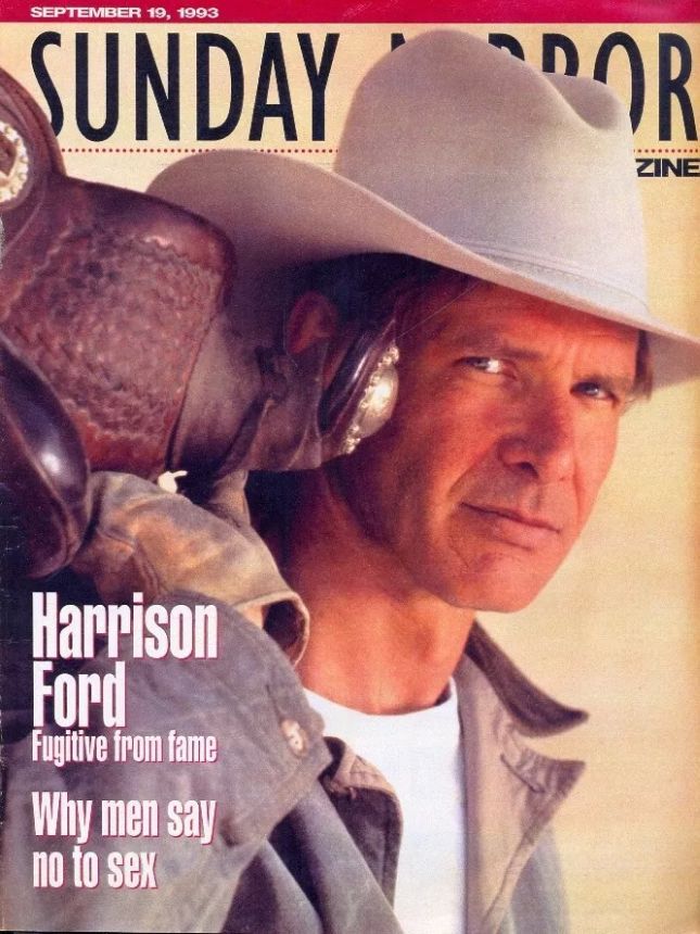 SUNDAY MIRROR MAGAZINE magazine side cover 19 September 1993
