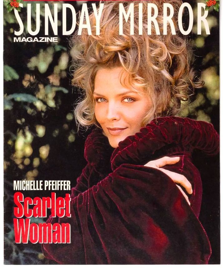 SUNDAY MIRROR MAGAZINE magazine side cover 19 December 1993