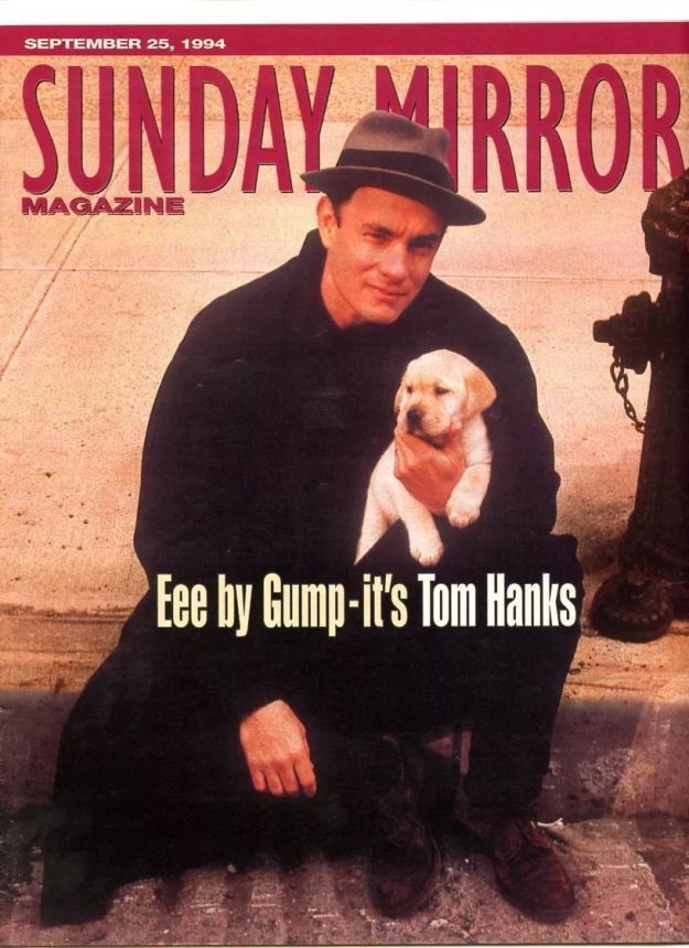 SUNDAY MIRROR MAGAZINE magazine side cover 25 September 1994