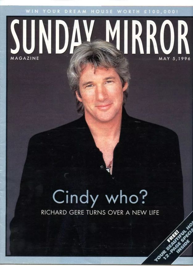 SUNDAY MIRROR MAGAZINE magazine side cover 5 May 1996
