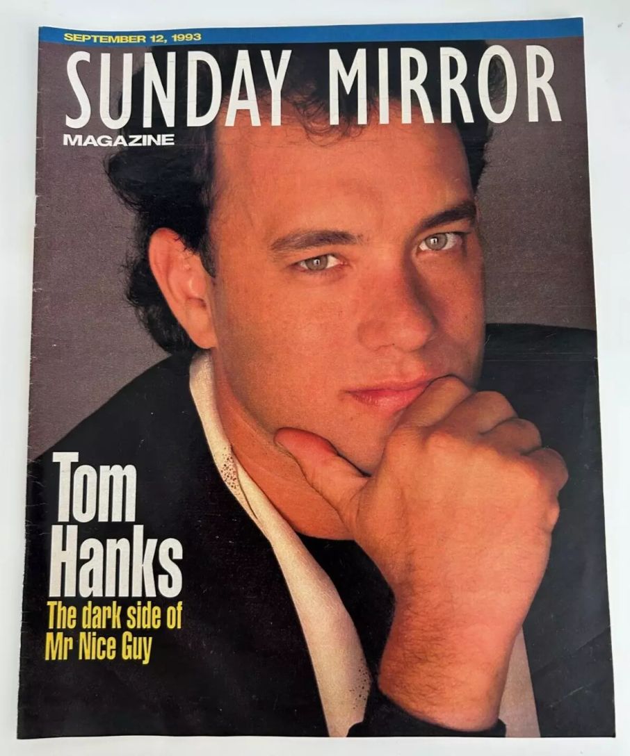 SUNDAY MIRROR MAGAZINE magazine side cover 12 September 1993