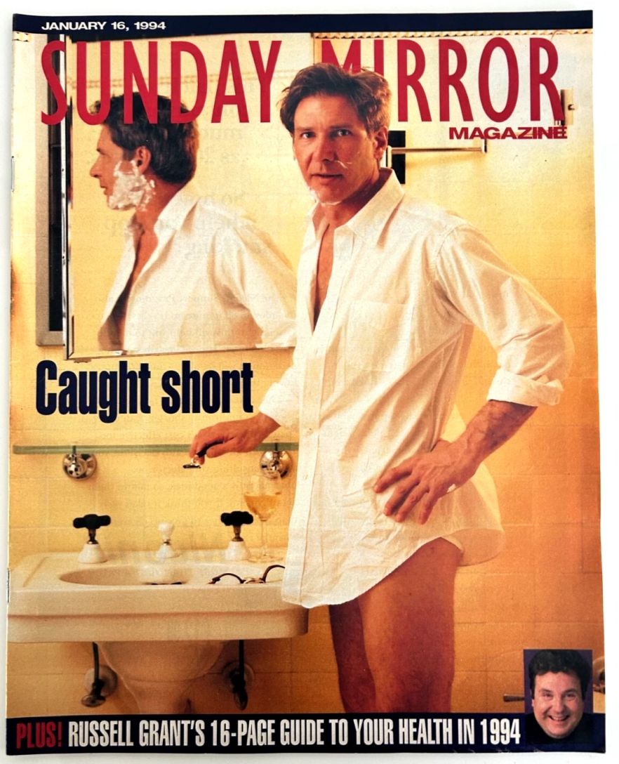SUNDAY MIRROR MAGAZINE magazine side cover 16 January 1994