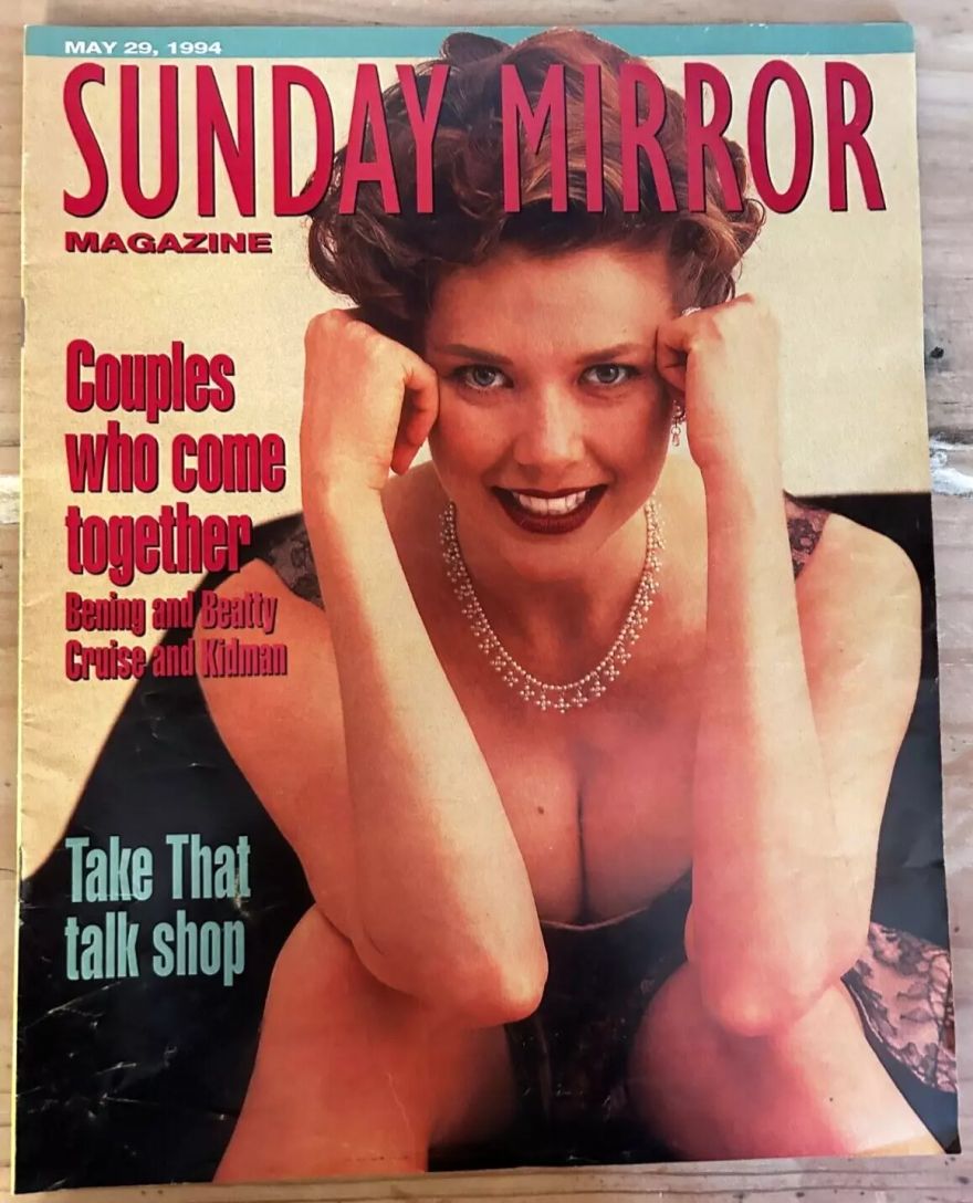 SUNDAY MIRROR MAGAZINE magazine side cover 29 May 1994