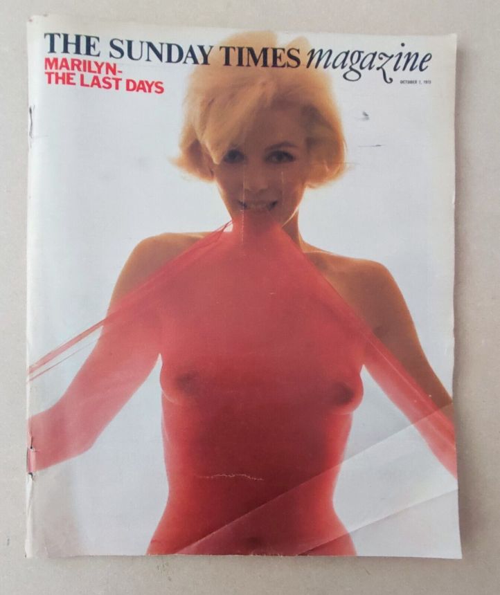SUNDAY TIMES MAGAZINE|THE magazine side cover 7 October 1973