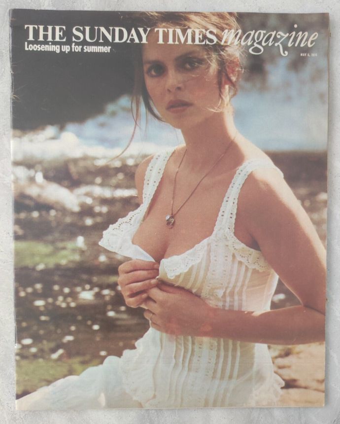 SUNDAY TIMES MAGAZINE|THE magazine side cover 5 May 1974