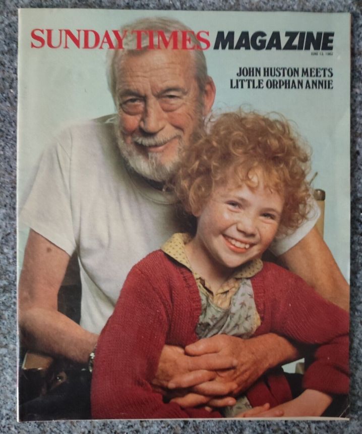 SUNDAY TIMES MAGAZINE|THE magazine side cover 13 June 1982