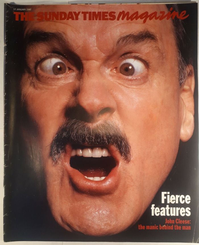 SUNDAY TIMES MAGAZINE|THE magazine side cover 12 January 1997