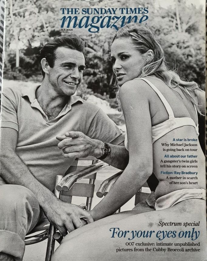 SUNDAY TIMES MAGAZINE|THE magazine side cover 31 May 2009