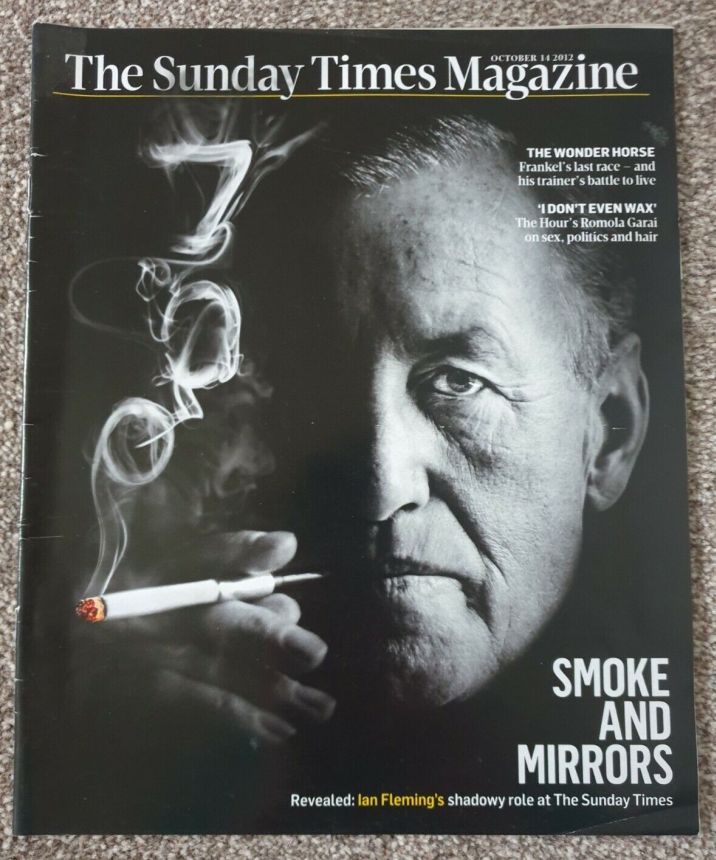 SUNDAY TIMES MAGAZINE|THE magazine side cover 14 October 2012
